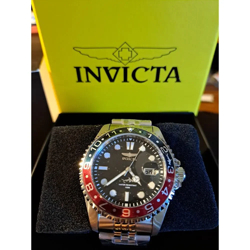 INVICTA Pro Diver Men's Watch 43mm 30619 Two Tone with Silver and Black